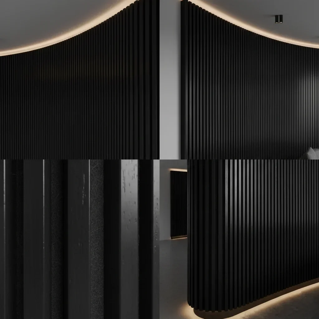 Pannello Flessibile di Alta Gamma in Legno – 270x110 cm